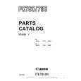 CANON PC780 Parts Catalog