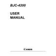 CANON BJC-4200 Owners Manual
