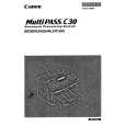 CANON MULTIPASSC30 Owners Manual