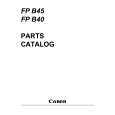 CANON FP B40 Parts Catalog