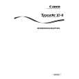 CANON TYPESTAR10-II Owners Manual