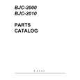 CANON BJC-2010 Parts Catalog