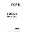 CANON RDF-D1 Service Manual