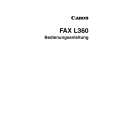 CANON FAX-L360 Owners Manual