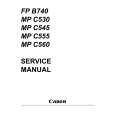 CANON MP C555 Service Manual
