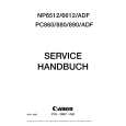 CANON PC890/ADF Service Manual