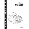 CANON FAXL300 Service Manual