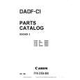 CANON DADF-C1 Parts Catalog