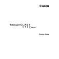CANON IMAGECLASS D700 SERIES Owners Manual
