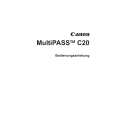 CANON MULTIPASS C20 Owners Manual