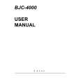 CANON BJC-4000 Owners Manual