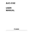 CANON BJC-5100 Owners Manual