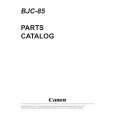 CANON BJC-85 Parts Catalog