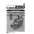 CANON E250 Owners Manual