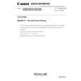 CANON GP215 Parts Catalog