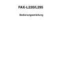 CANON FAX-L295 Owners Manual