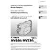 CANON MV550I Owners Manual