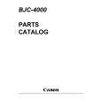 CANON BJC-4000 Parts Catalog