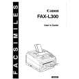 CANON FAXL300 Owners Manual