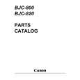 CANON BJC-820 Parts Catalog