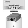 CANON LV-5110 Owners Manual