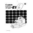 CANON VM-E1 Owners Manual
