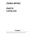 CANON PIXMA MP950 Parts Catalog