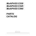 CANON MULTIPASS C545 Parts Catalog