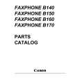 CANON FAXPHONE B140 Parts Catalog