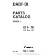CANON DADF-G1 Parts Catalog