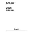 CANON BJC-610 Owners Manual