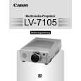 CANON LV-7105 Owners Manual