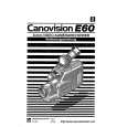 CANON E60 Owners Manual