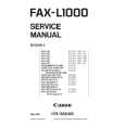 CANON FAXL1000 Service Manual