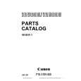 CANON IR5000 Parts Catalog